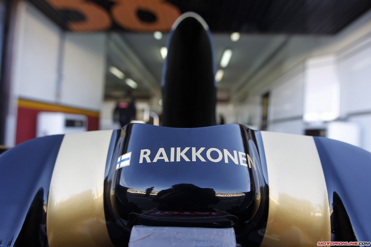 Raikkonen Test Valencia